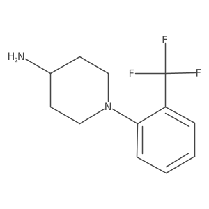 1-[2-(Trifluoromethyl)phenyl]piperidin-4-amine结构式