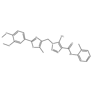 N-(2,4-dimethoxybenzyl)-4-{[2-(4-fluorophenyl)pyrimidin-4-yl]oxy}benzamide Structure