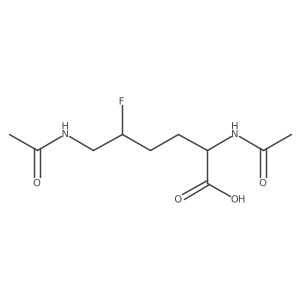 N2,N6-Diacetyl-5-fluoro-D-lysine Structure
