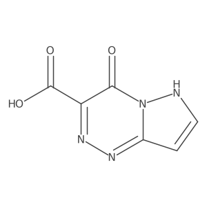 4-Hydroxypyrazolo[5,1-c][1,2,4]triazine-3-carboxylic acid Structure