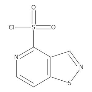 Isothiazolo[4,5-c]pyridine-4-sulfonyl chloride Structure
