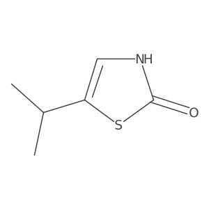 5-Isopropylthiazol-2-ol Structure