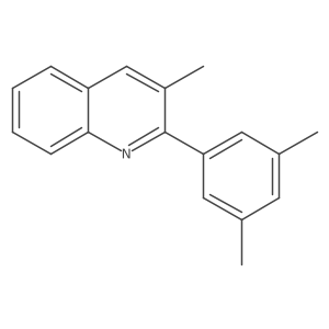 2-(3,5-Dimethylphenyl)-3-methylquinoline结构式