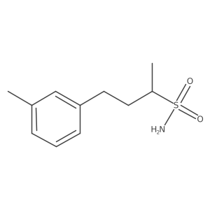 4-(M-tolyl)butane-2-sulfonamide结构式