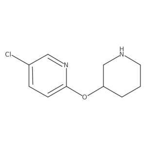 5-Chloro-2-(piperidin-3-yloxy)pyridine结构式