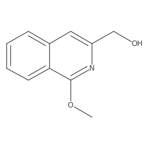 (1-Methoxyisoquinolin-3-yl)methanol结构式