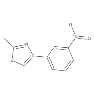 2-Methyl-4-(3-nitrophenyl)oxazole Structure