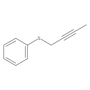 (2-Butyn-1-ylthio)benzene结构式