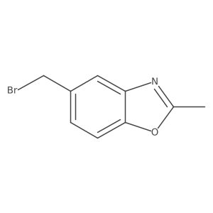 5-(Bromomethyl)-2-methylbenzo[d]oxazole结构式