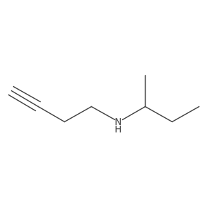N-(sec-Butyl)but-3-yn-1-amine Structure