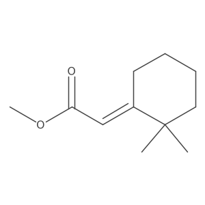 methyl 2-[(1Z)-2,2-dimethylcyclohexylidene]acetate Structure