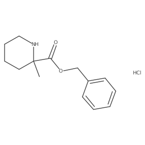 Benzyl 2-methylpiperidine-2-carboxylate hydrochloride结构式