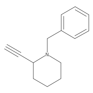 1-Benzyl-2-ethynylpiperidine Structure