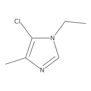 5-chloro-1-ethyl-4-methyl-1H-imidazole Structure