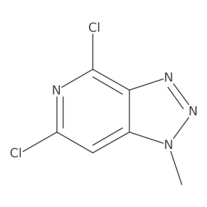 4,6-Dichloro-1-methyl-1H-1,2,3-triazolo[4,5-c]pyridine Structure