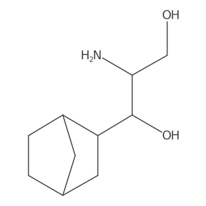 2-Amino-1-{bicyclo[2.2.1]heptan-2-yl}propane-1,3-diol结构式