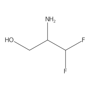 (R)-2-Amino-3,3-difluoropropan-1-OL Structure