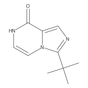 3-(Tert-butyl)imidazo[1,5-a]pyrazin-8-ol结构式