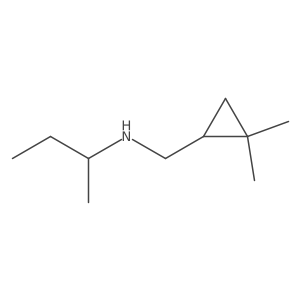 (butan-2-yl)({[(1S)-2,2-dimethylcyclopropyl]methyl})amine结构式
