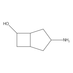 rac-(1R,5R)-3-aminobicyclo[3.2.0]heptan-6-ol Structure