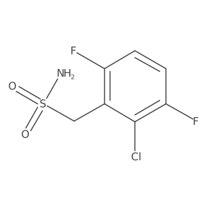 (2-Chloro-3,6-difluorophenyl)methanesulfonamide Structure