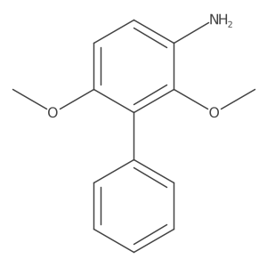 2,4-Dimethoxy-3-phenylaniline Structure