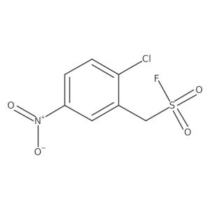 (2-Chloro-5-nitrophenyl)methanesulfonyl fluoride Structure