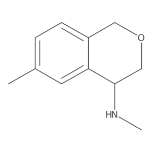 (S)-N,6-Dimethylisochroman-4-amine Structure