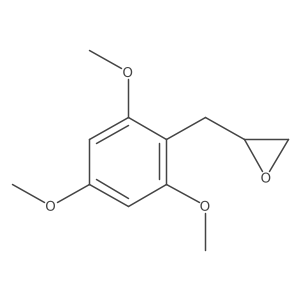 2-[(2,4,6-Trimethoxyphenyl)methyl]oxirane Structure
