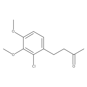 4-(2-Chloro-3,4-dimethoxyphenyl)butan-2-one Structure