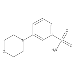 3-(Morpholin-4-yl)benzene-1-sulfonamide Structure