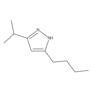 3-Butyl-5-isopropyl-1H-pyrazole Structure