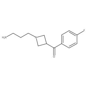 Methanone, [1-(3-aminopropyl)-3-azetidinyl](4-fluorophenyl)-结构式