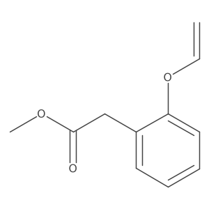 Methyl [2-(vinyloxy)phenyl]acetate结构式