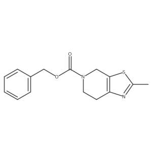 benzyl 2-methyl-6,7-dihydro-4H-thiazolo[5,4-c]pyridine-5-carboxylate Structure