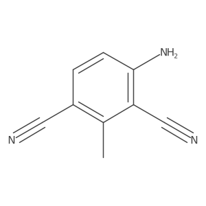 4-Amino-2-methylisophthalonitrile结构式