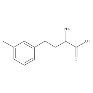 (R)-2-Amino-4-(3-methylphenyl)butanoic acid结构式