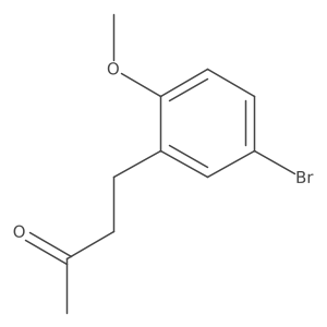 4-(5-Bromo-2-methoxyphenyl)butan-2-one Structure