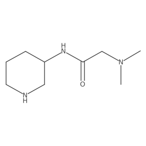 2-(dimethylamino)-N-[(3R)-piperidin-3-yl]acetamide结构式