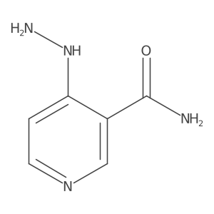 4-Hydrazinylpyridine-3-carboxamide Structure