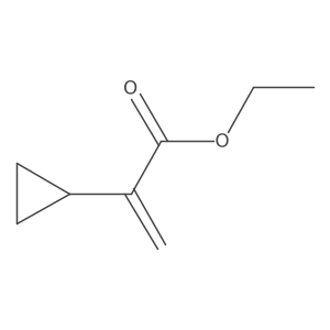 Ethyl 2-cyclopropylprop-2-enoate Structure