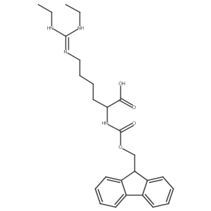 Fmoc-harg(ET)2-OH结构式