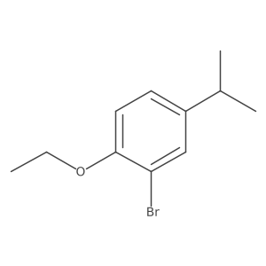 2-Bromo-1-ethoxy-4-isopropylbenzene Structure