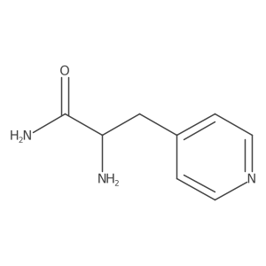 2-Amino-3-(pyridin-4-YL)propanamide Structure