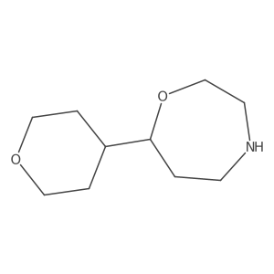7-(Oxan-4-yl)-1,4-oxazepane结构式