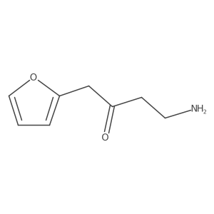 4-Amino-1-(furan-2-yl)butan-2-one结构式