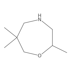 2,6,6-Trimethyl-1,4-oxazepane Structure