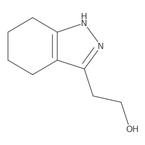 2-(4,5,6,7-tetrahydro-1H-indazol-3-yl)ethan-1-ol Structure