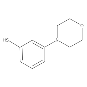 3-Morpholinobenzenethiol结构式