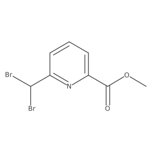 Methyl 6-(dibromomethyl)picolinate Structure